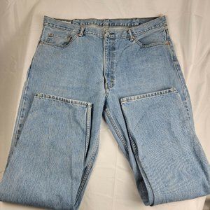 Levi Strauss Men’s 550 Size 42x32 Blue Jeans
